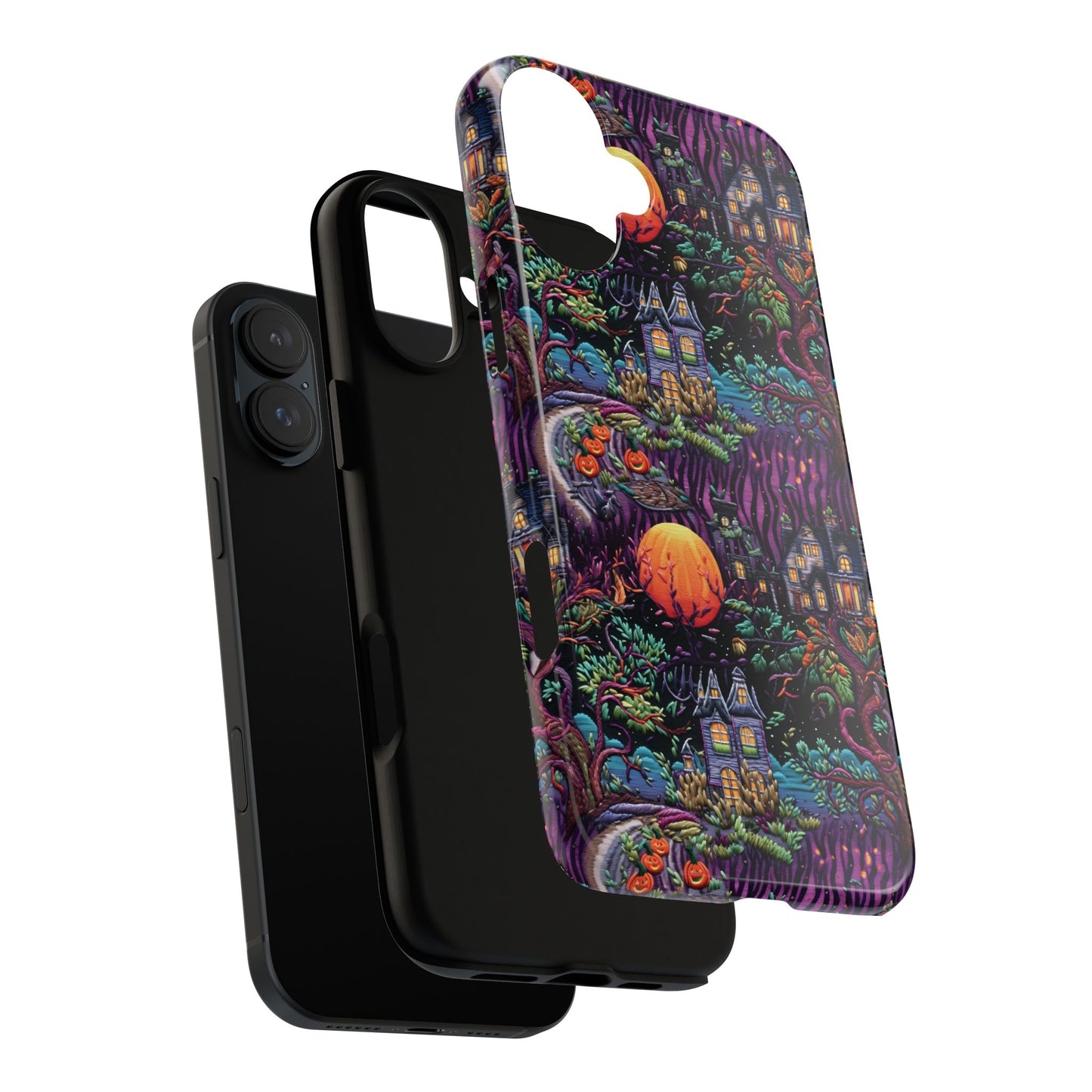 Spooky House Impact Resistant Phone Case