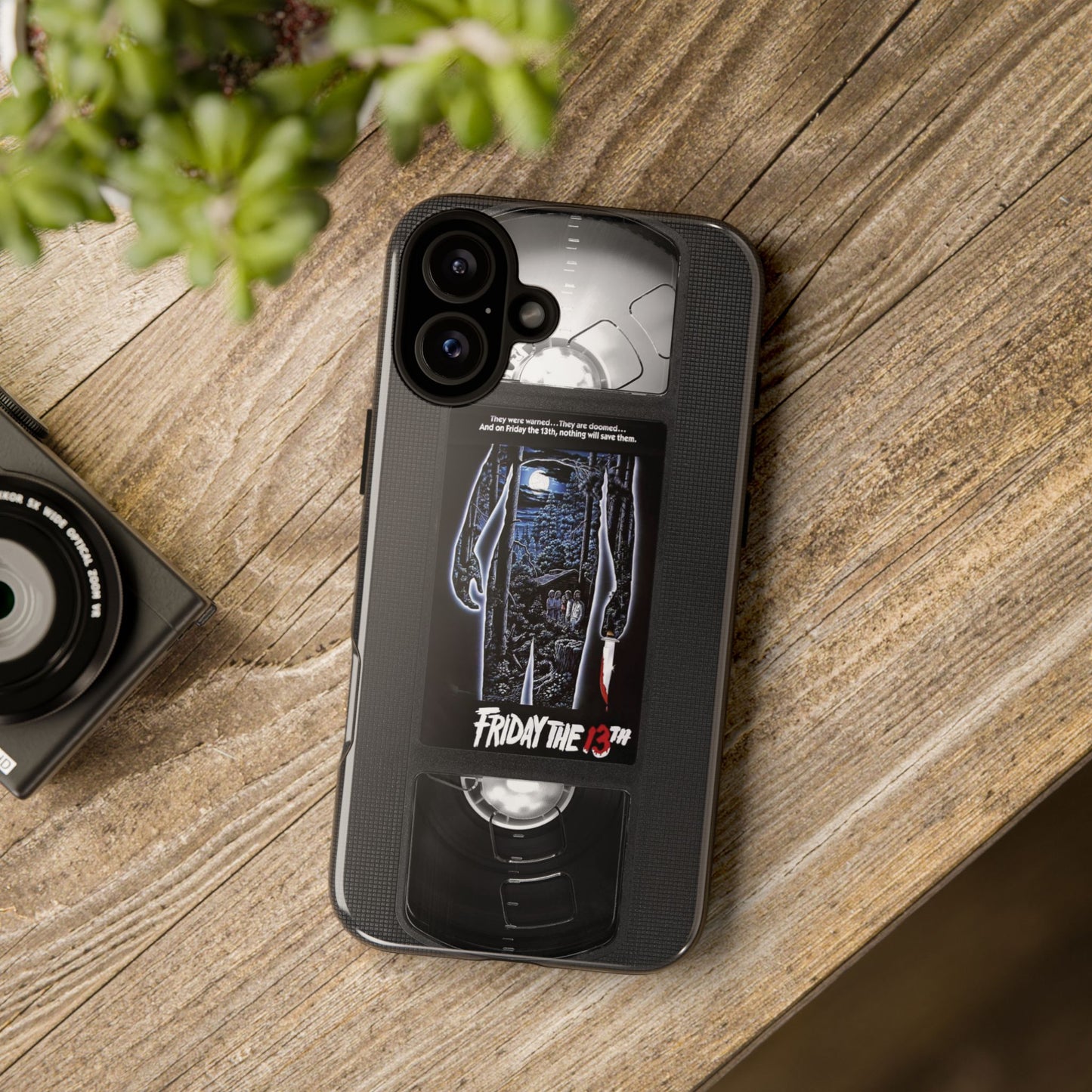 Friday XIII Impact Resistant VHS Phone Case