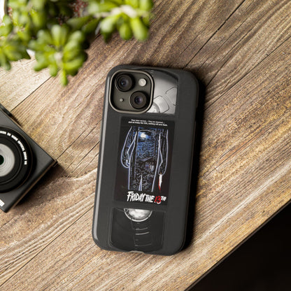 Friday XIII Impact Resistant VHS Phone Case