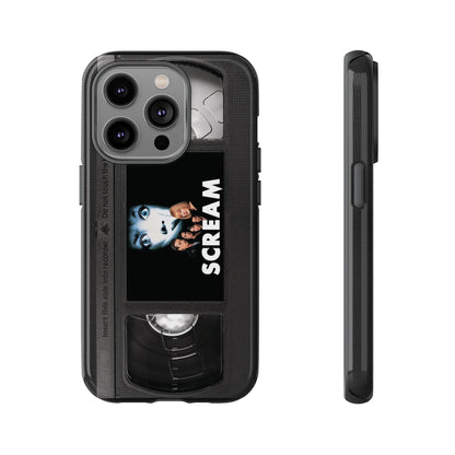 Scream VHS Impact Resistant iPhone Case