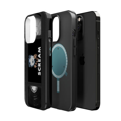 Scream MagSafe Impact Resistant VHS Phone Case