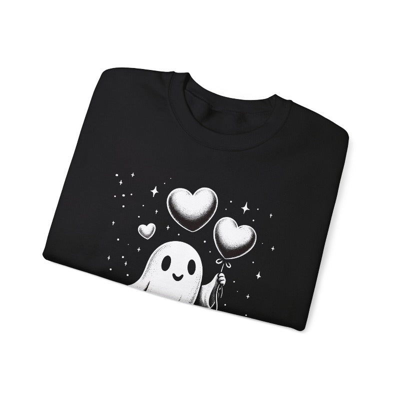Ghost with Balloon Crewneck Sweatshirt