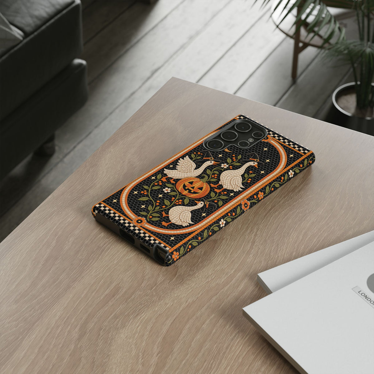 Halloween Goose Impact Resistant Phone Case