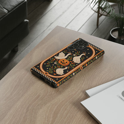 Halloween Goose Impact Resistant Phone Case