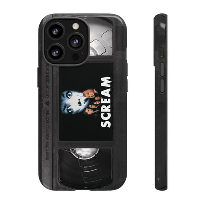 Scream VHS Impact Resistant iPhone Case