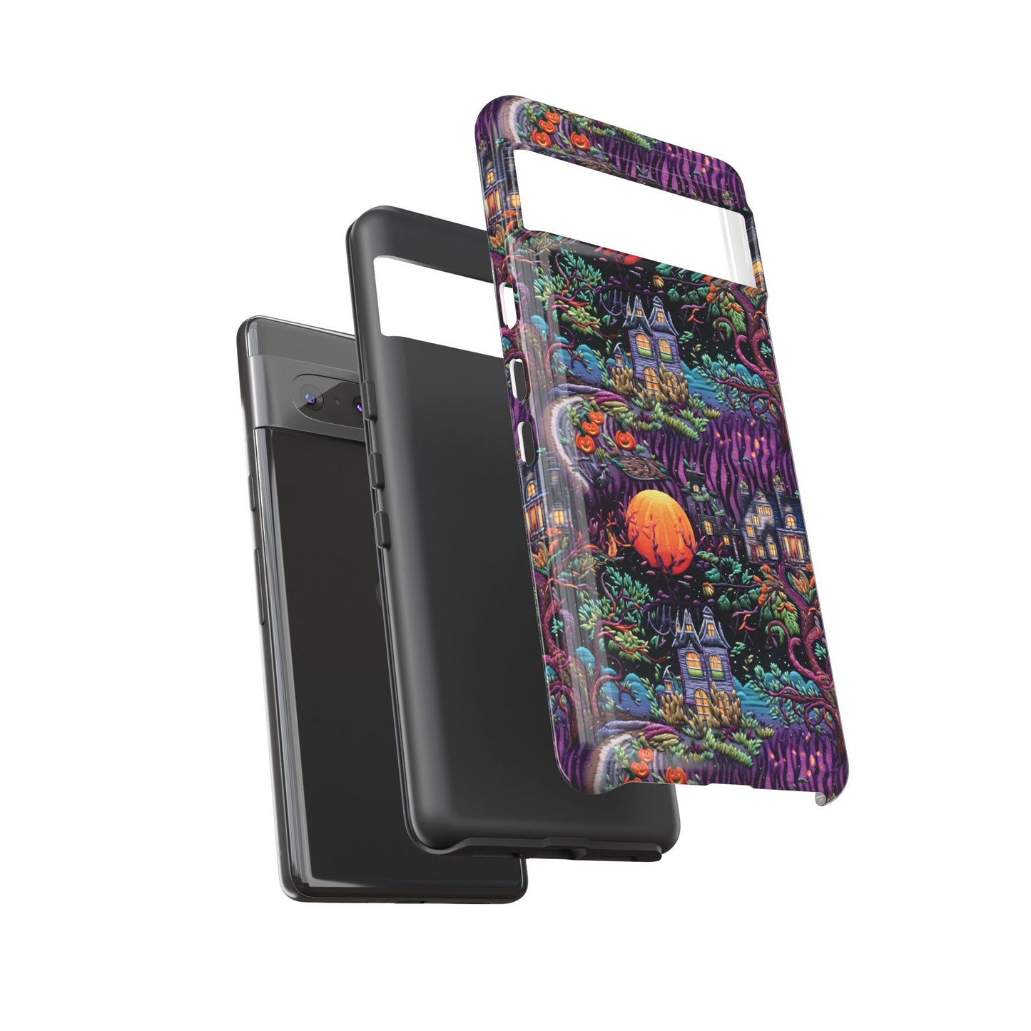 Spooky House Impact Resistant Phone Case
