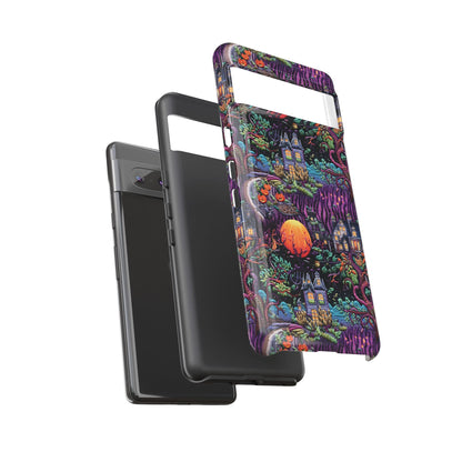 Spooky House Impact Resistant Phone Case