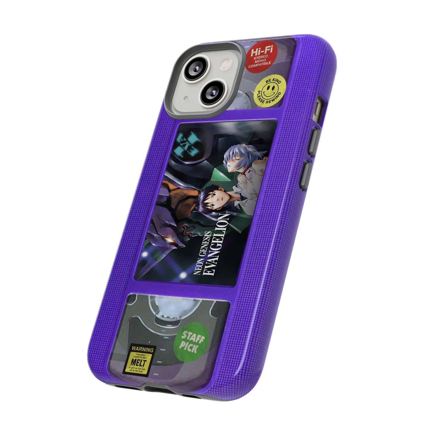 NG Evangelion Purple Edition VHS Phone Case