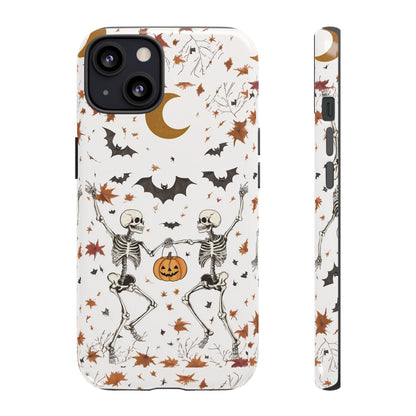 Dancing Skeletons Impact Resistant Phone Case