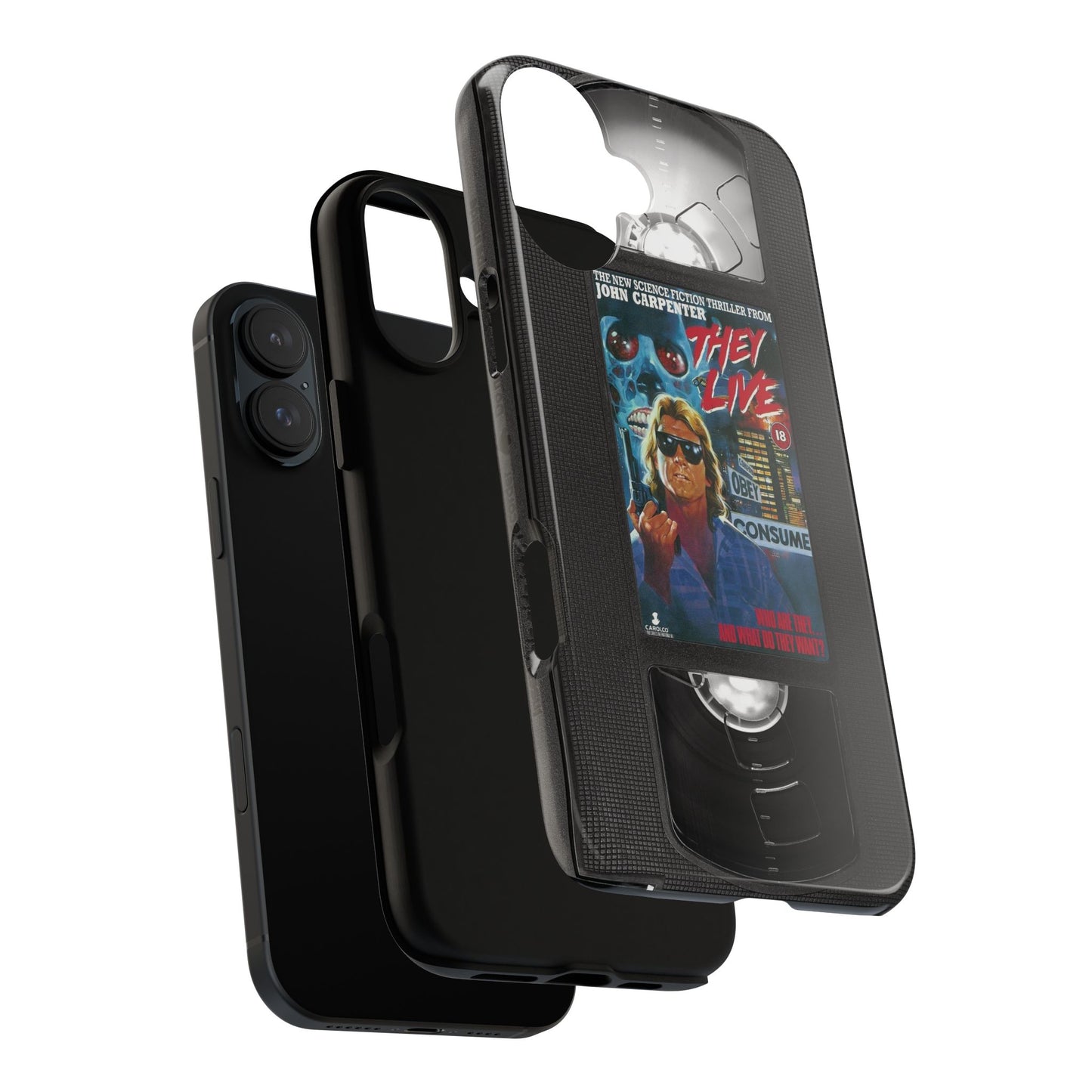 They Live Impact Resistant VHS Phone Case
