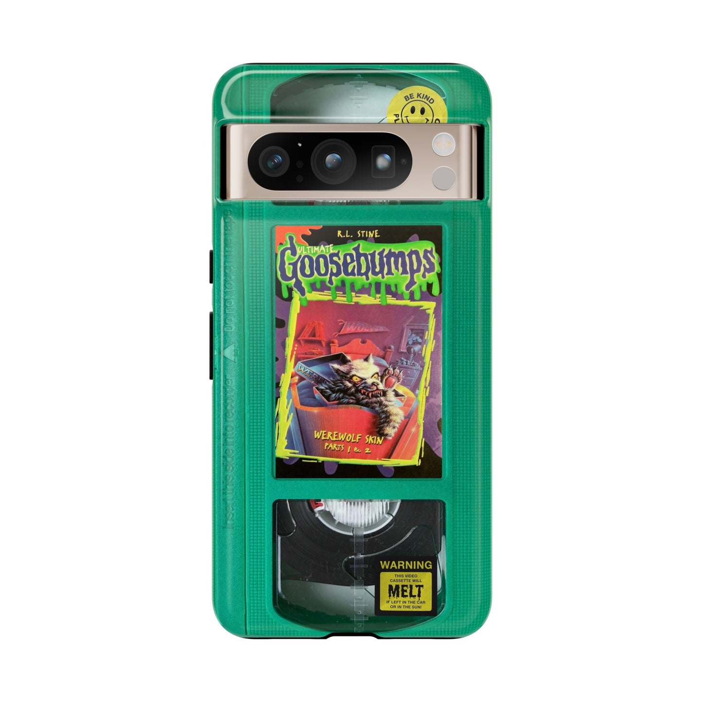 Goosebumps Green VHS Impact Resistant Case