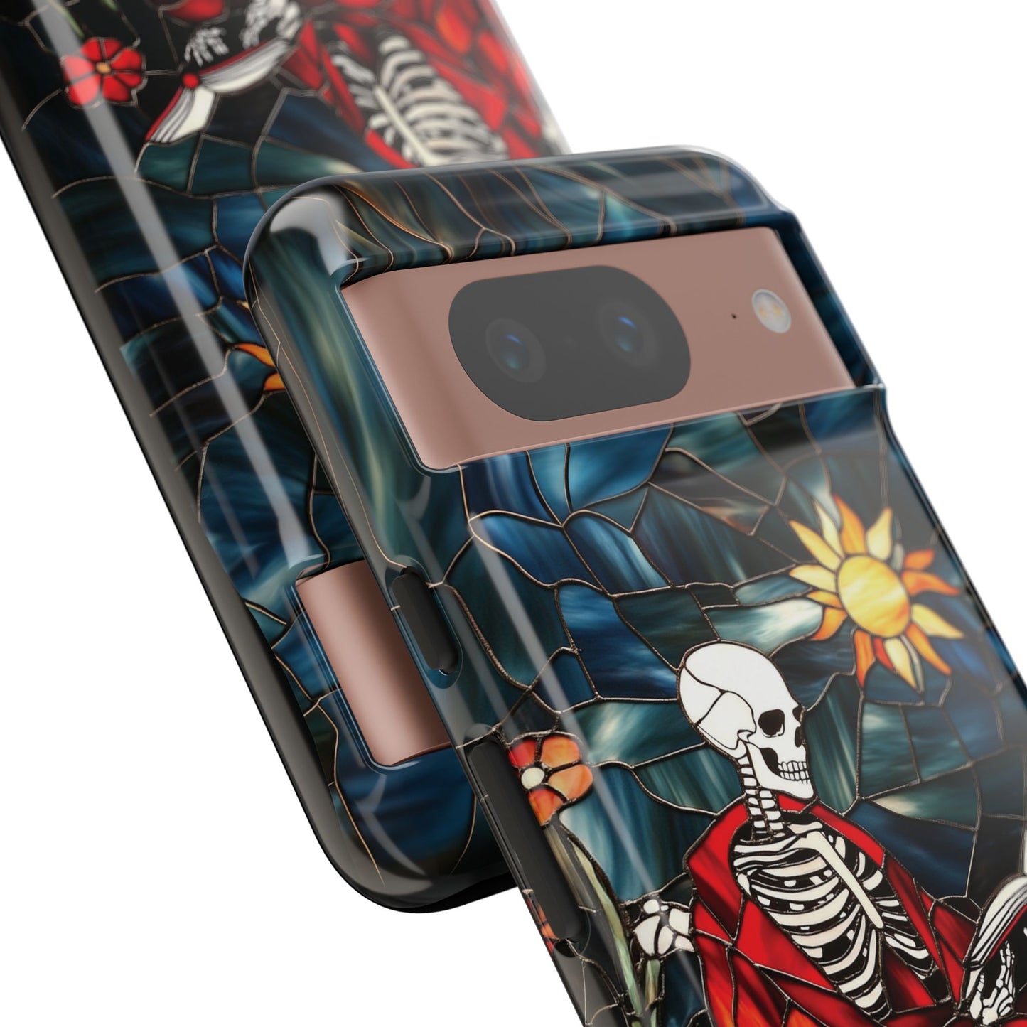 Bookish Skeleton Phone Case