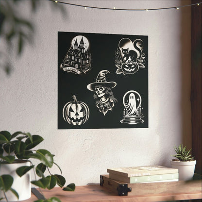 Spooky Flash Matte Poster Print