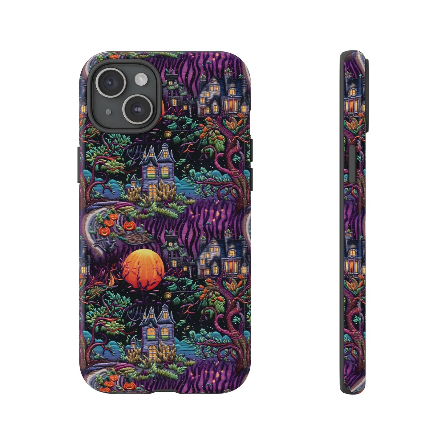 Spooky House Impact Resistant Phone Case