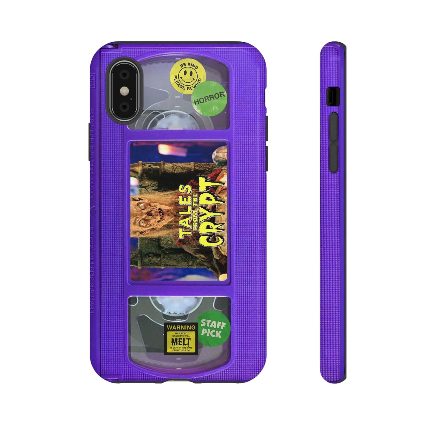 Tales Purple Edition Impact Resistant VHS Phone Case