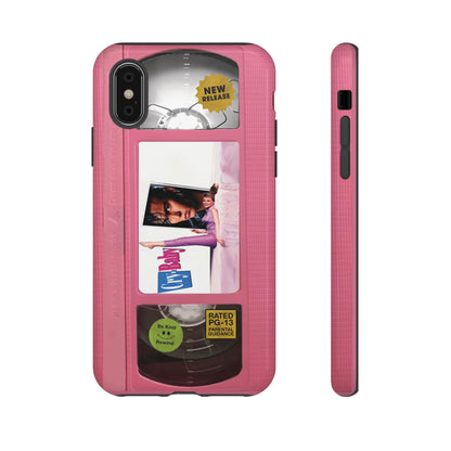 Cry Baby Pink Limited Edition Impact Resistant Vhs Phone Case