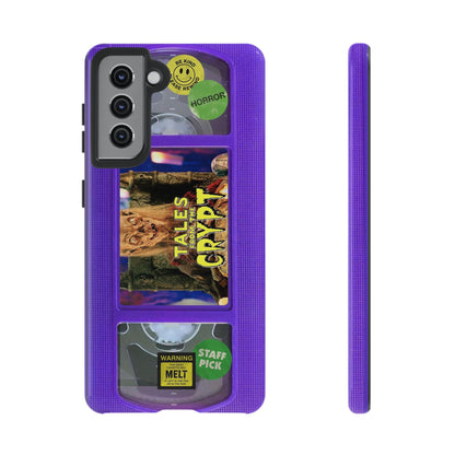 Tales Purple Edition Impact Resistant VHS Phone Case