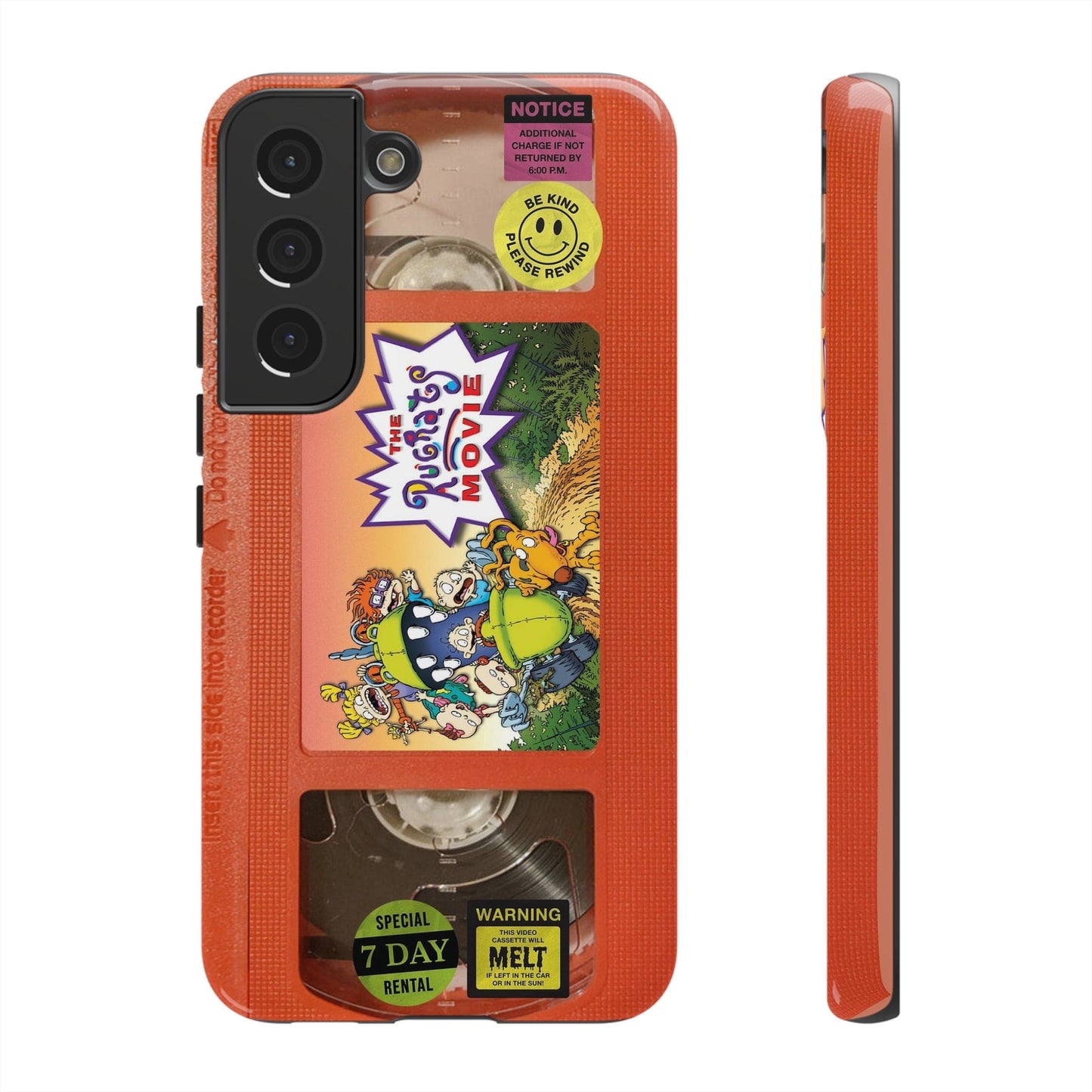 Rugrats Orange Edition VHS Phone Case