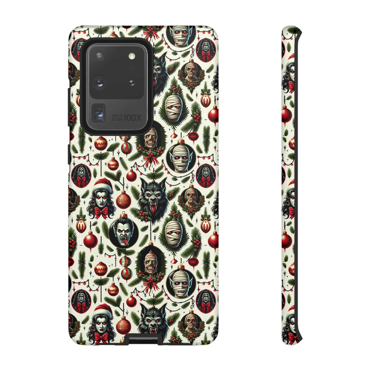 Horror Ornaments Impact Resistant Phone Case