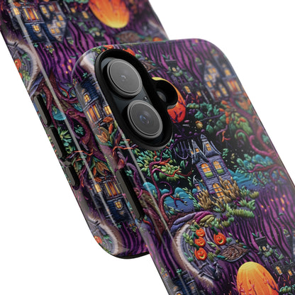 Spooky House Impact Resistant Phone Case