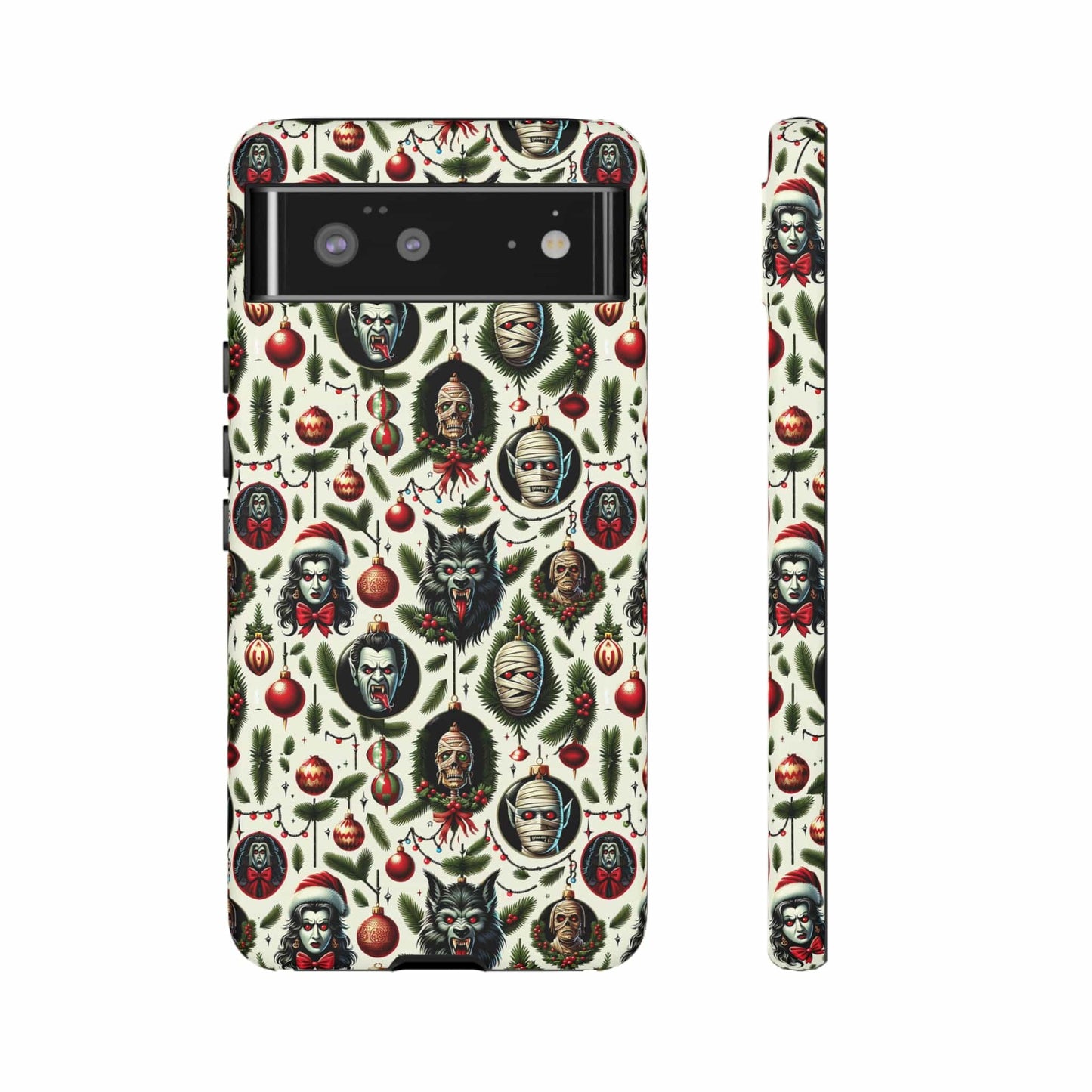 Horror Ornaments Impact Resistant Phone Case