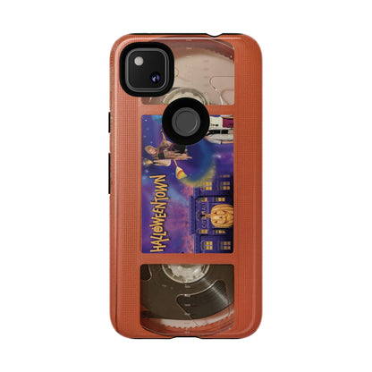 Halloween Town Orange Impact Resistant Phone Case