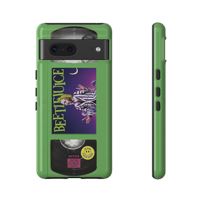 BJ  Limited Edition Green Impact Resistant VHS Phone Case