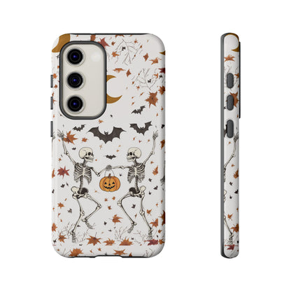 Dancing Skeletons Impact Resistant Phone Case