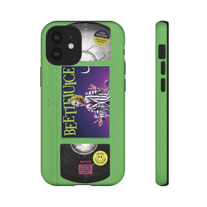 BJ  Limited Edition Green Impact Resistant VHS Phone Case