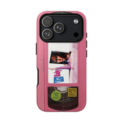Cry Baby Pink Limited Edition Impact Resistant Vhs Phone Case