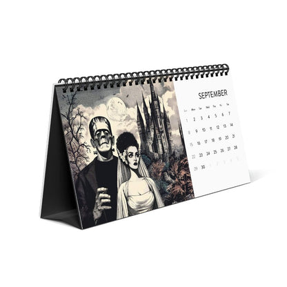 Frank and Bride Desktop 2024 Calendar