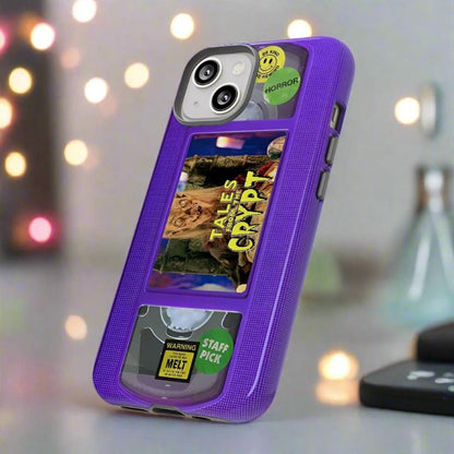 Tales Purple Edition Impact Resistant VHS Phone Case