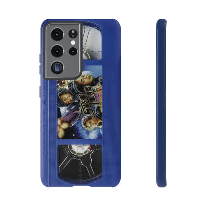 Starship Troopers Blue Impact Resistant VHS Phone Case
