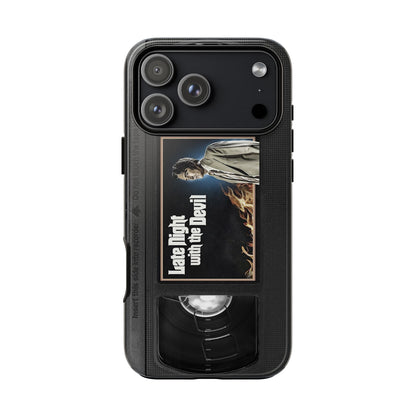 Late Night Impact Resistant VHS Phone Case