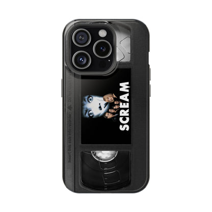 Scream MagSafe Impact Resistant VHS Phone Case