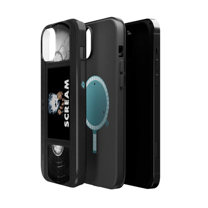 Scream MagSafe Impact Resistant VHS Phone Case