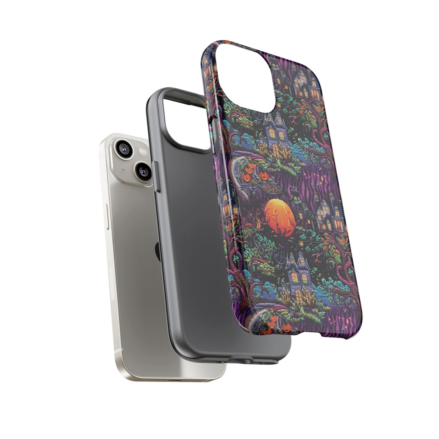 Spooky House Impact Resistant Phone Case