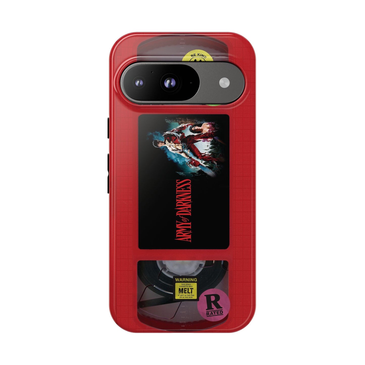Army of Darkness Red Edition VHS Phone Case