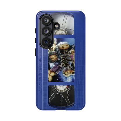 Starship Troopers Blue Impact Resistant VHS Phone Case