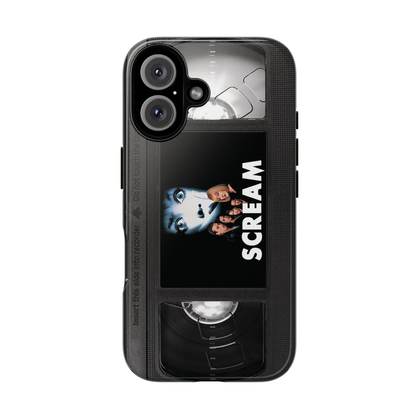 Scream VHS Impact Resistant iPhone Case