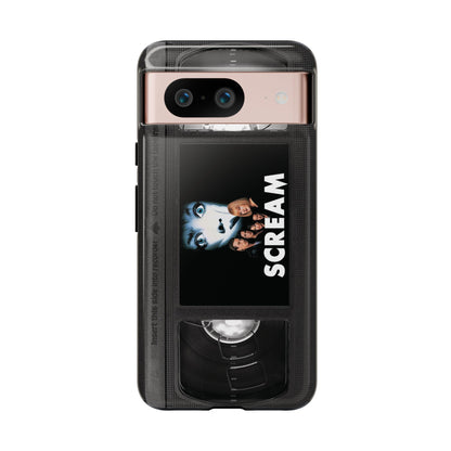 Scream VHS Impact Resistant iPhone Case