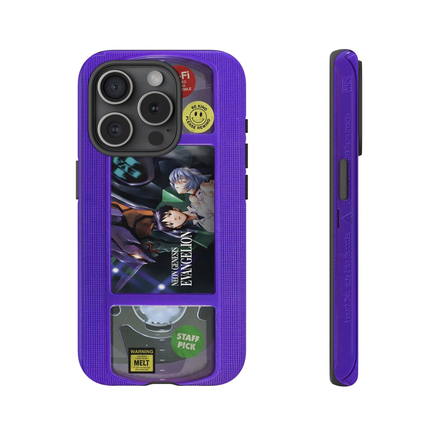 NG Evangelion Purple Edition VHS Phone Case