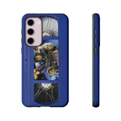 Starship Troopers Blue Impact Resistant VHS Phone Case