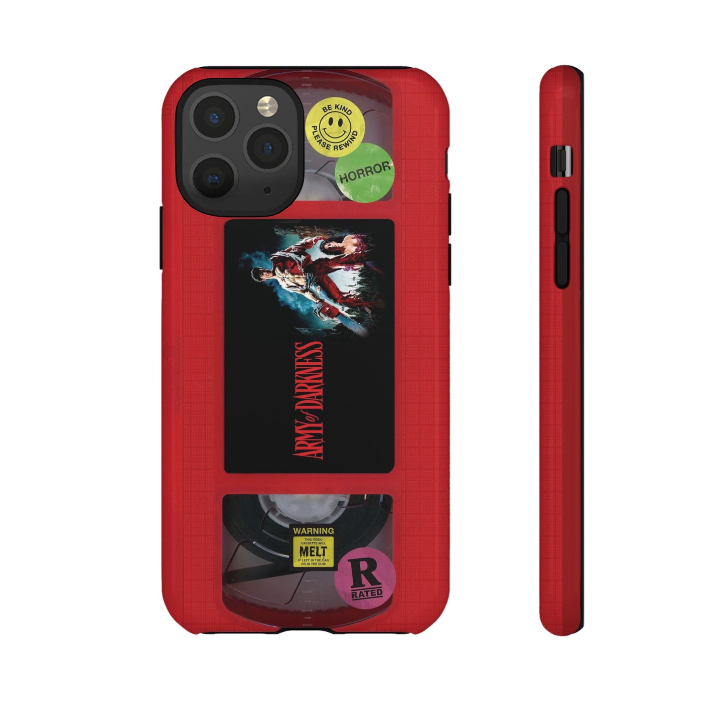 Army of Darkness Red Edition VHS Phone Case