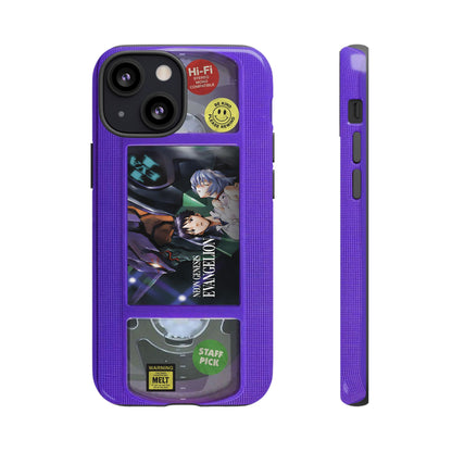 NG Evangelion Purple Edition VHS Phone Case