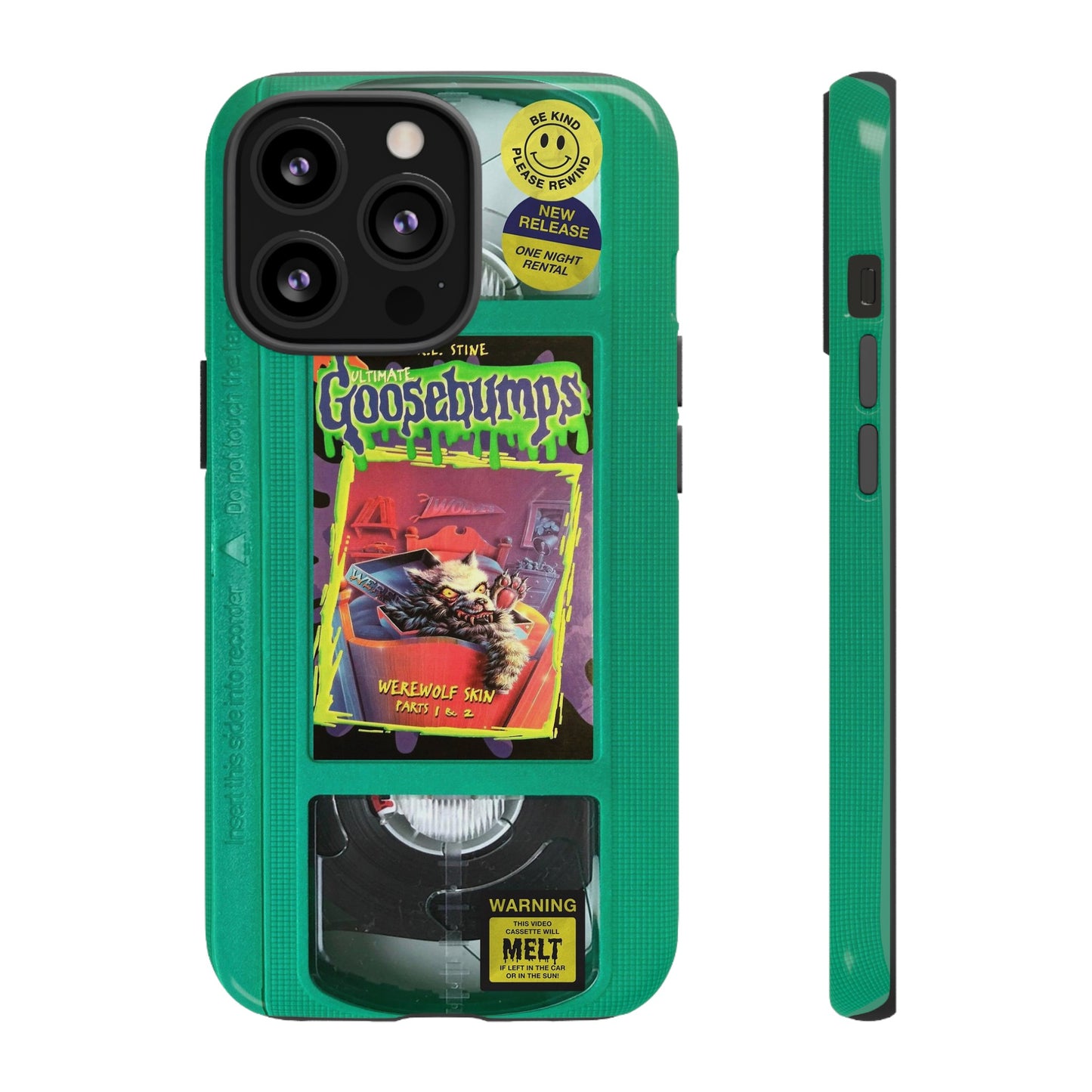 Goosebumps Green VHS Impact Resistant Case