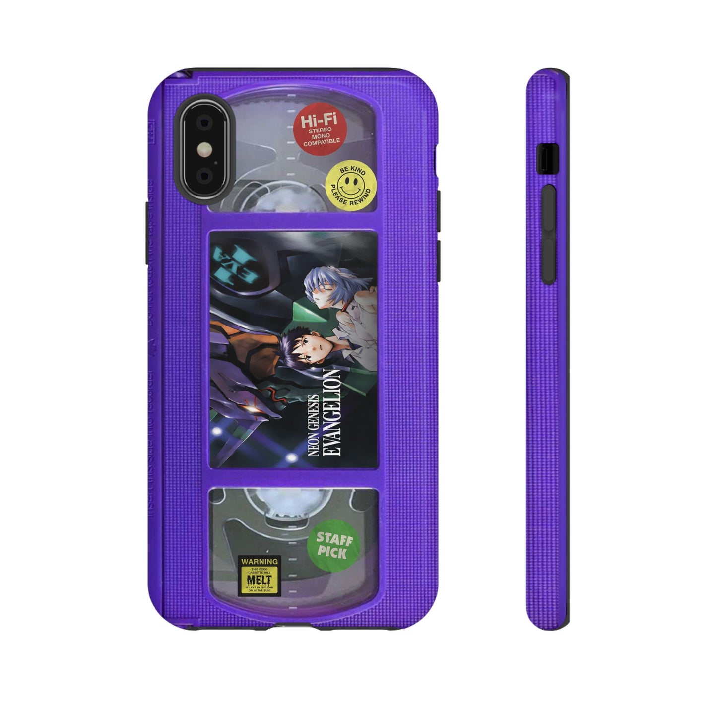 NG Evangelion Purple Edition VHS Phone Case