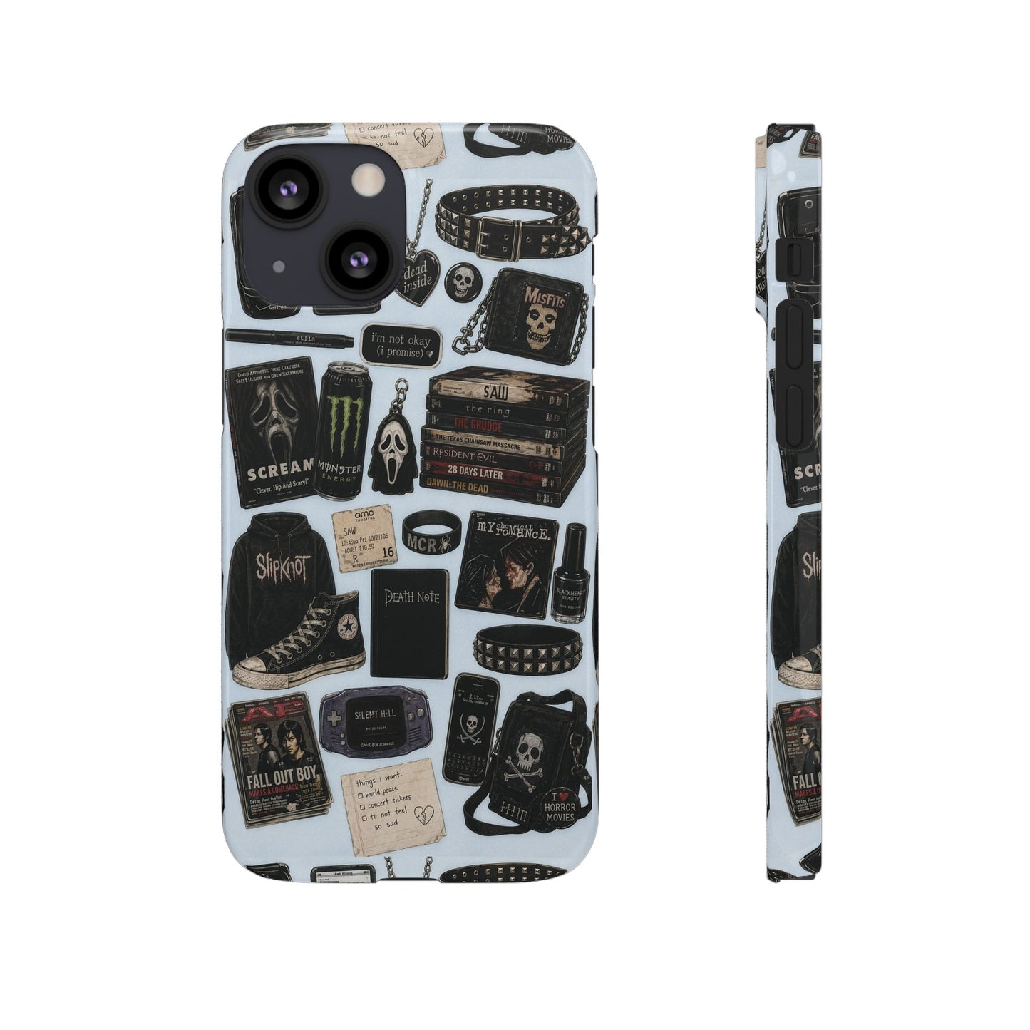 Emo 2000s Nostalgiacore Phone Case