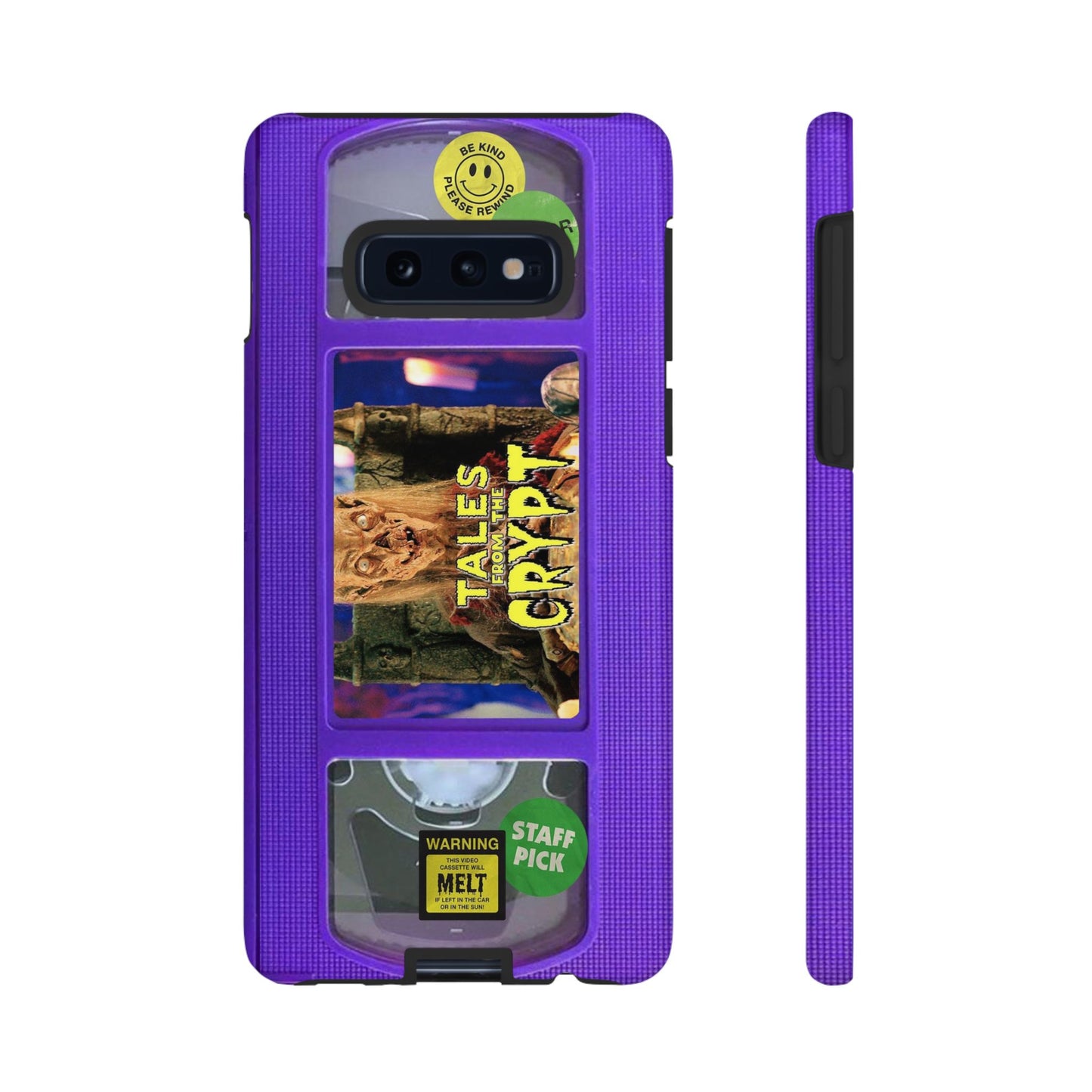 Tales Purple Edition Impact Resistant VHS Phone Case