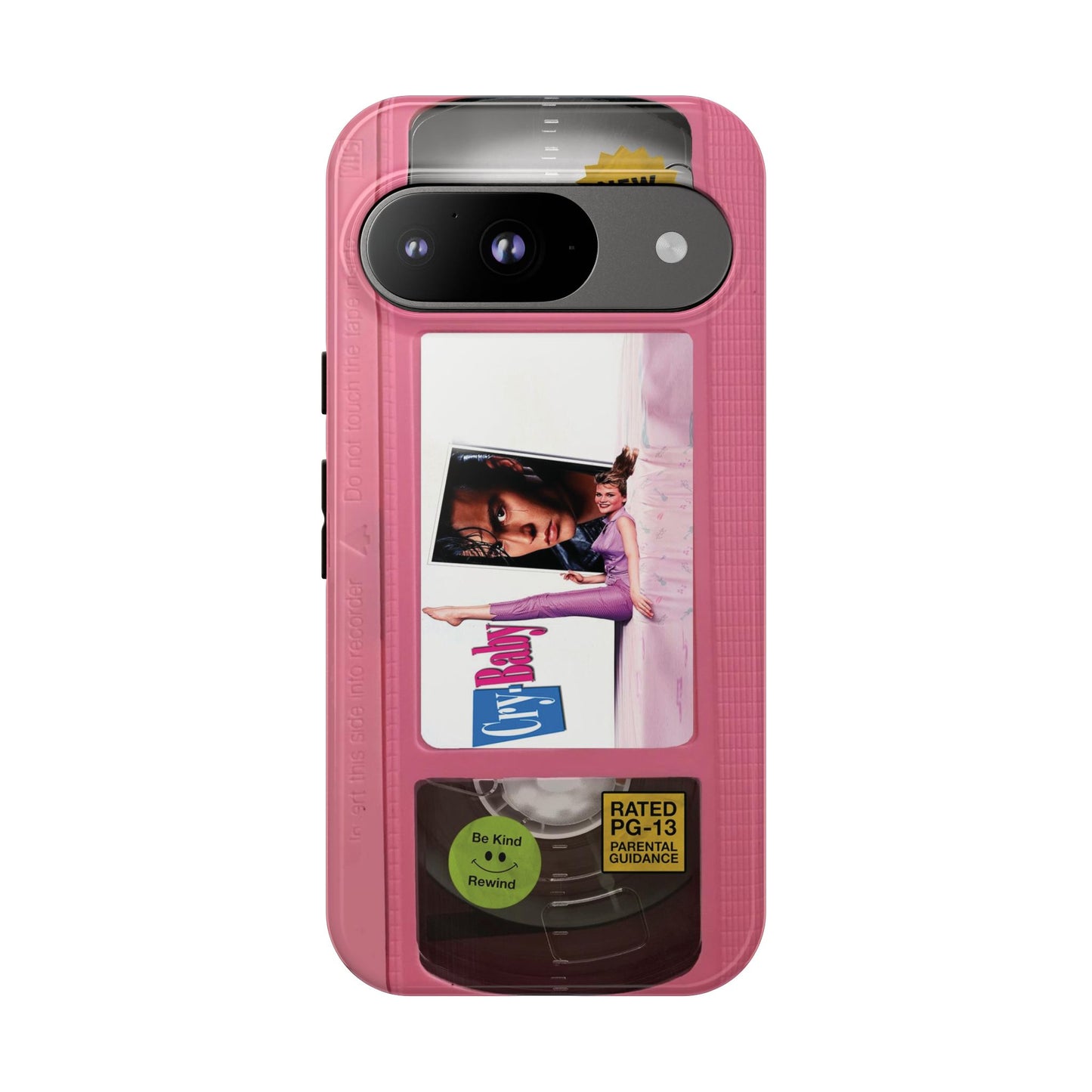 Cry Baby Pink Limited Edition Impact Resistant Vhs Phone Case